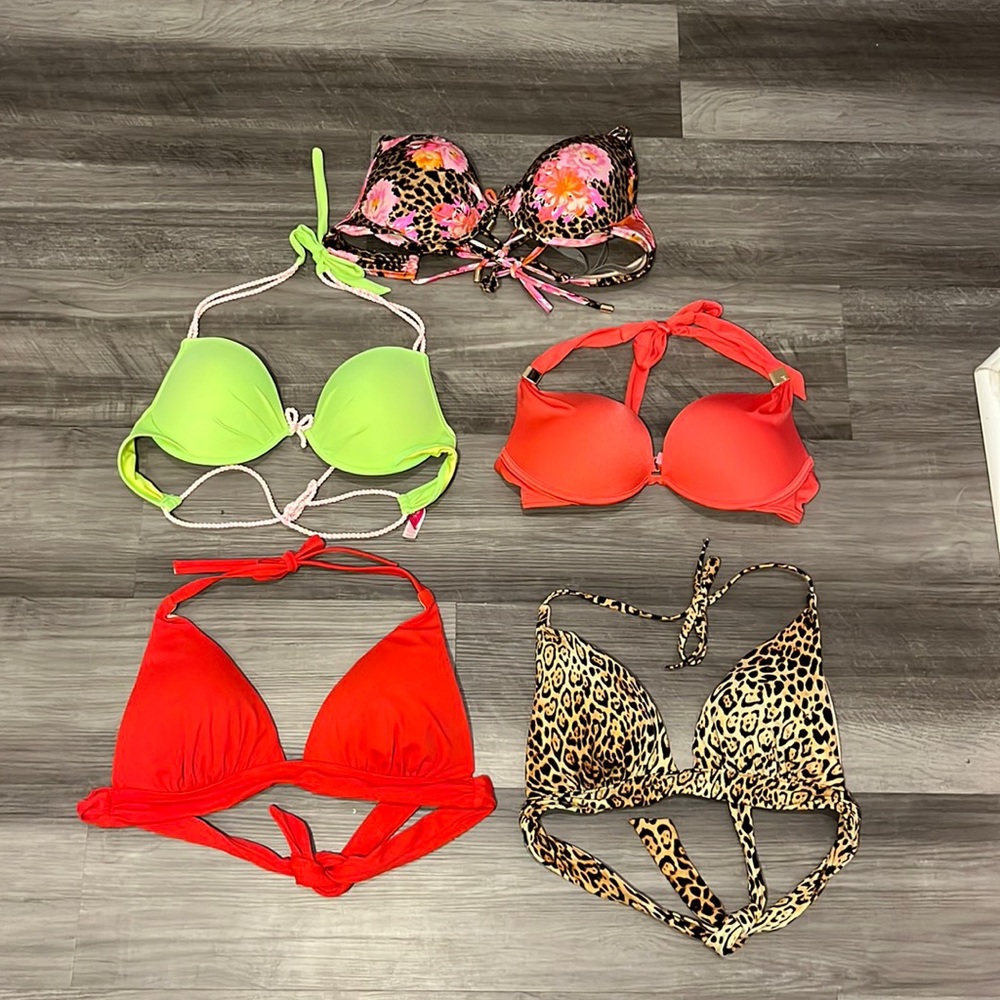 Victoria’ Secret and PINK Bikini Top Bundle!!